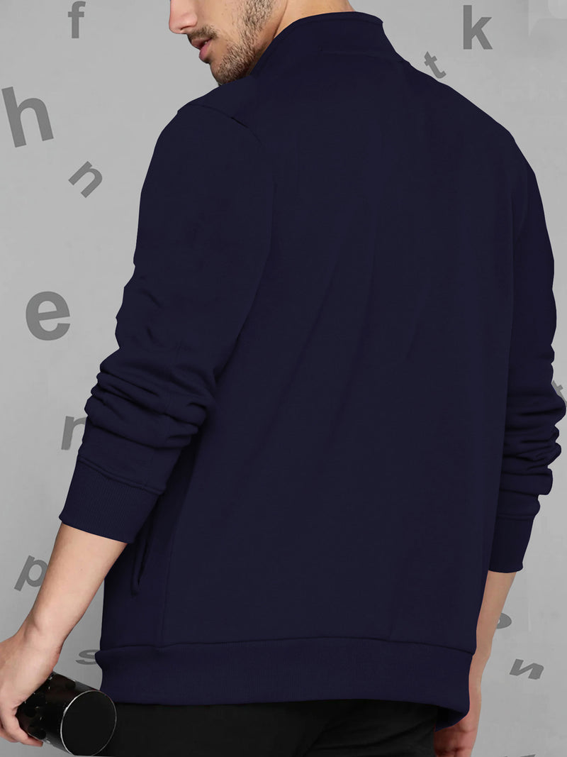 Full Sleeve Jacket - Navy Blue