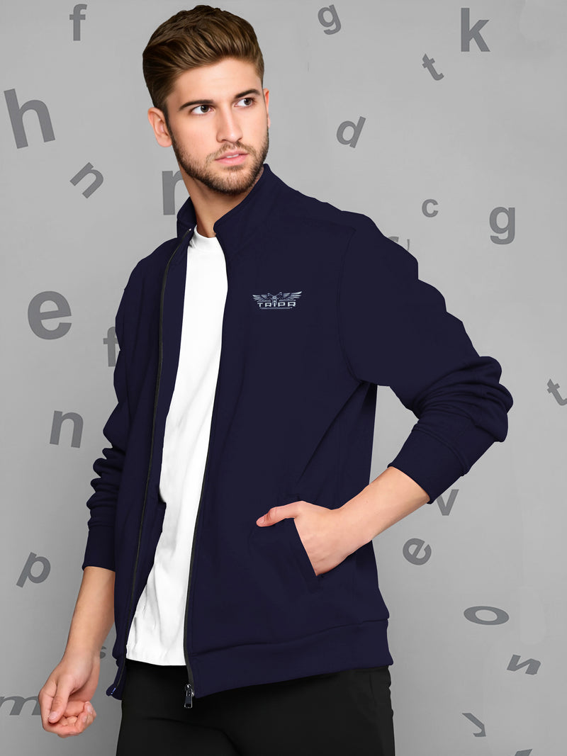 Full Sleeve Jacket - Navy Blue