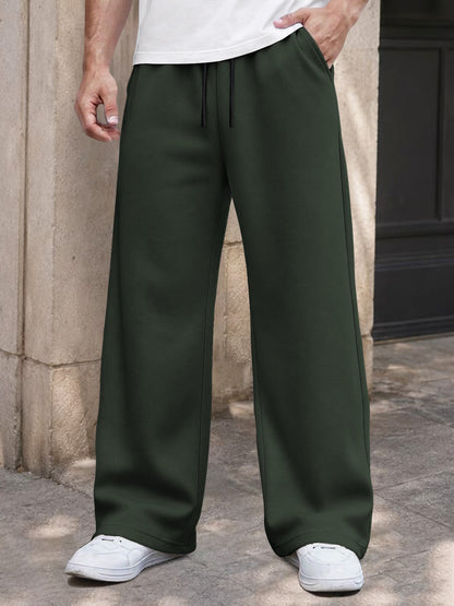 Men Plain Baggy Track Pants - 9 Color Variants
