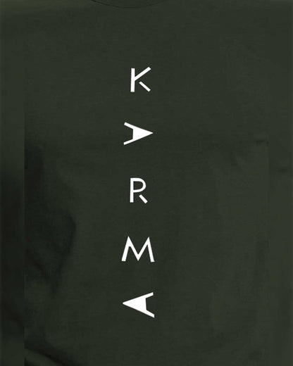 Men Printed Half Sleeve Round Neck Cotton Blend Olivegreen T-Shirt