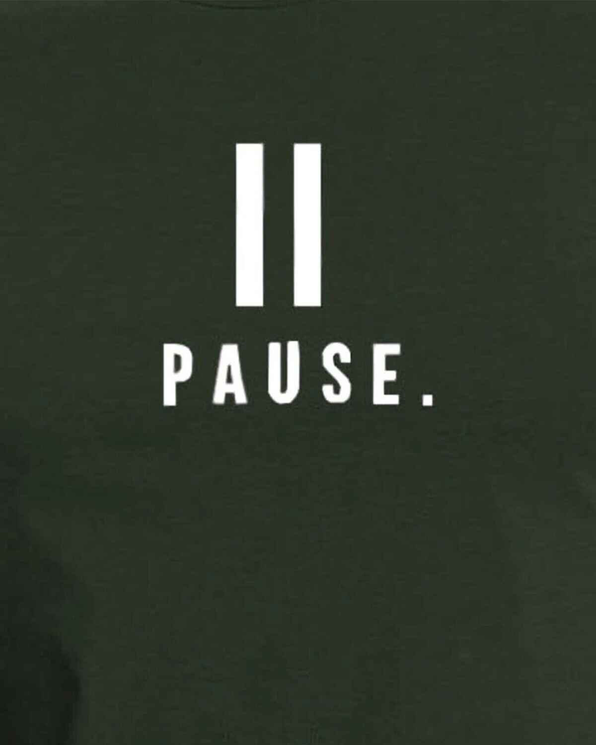 Men Printed Half Sleeve Round Neck Cotton Blend Olivegreen T-Shirt