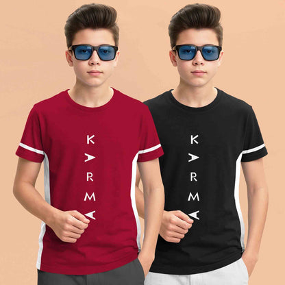 Boys Combo Pack Half Sleeve Printed Tshirts - 17 Variants