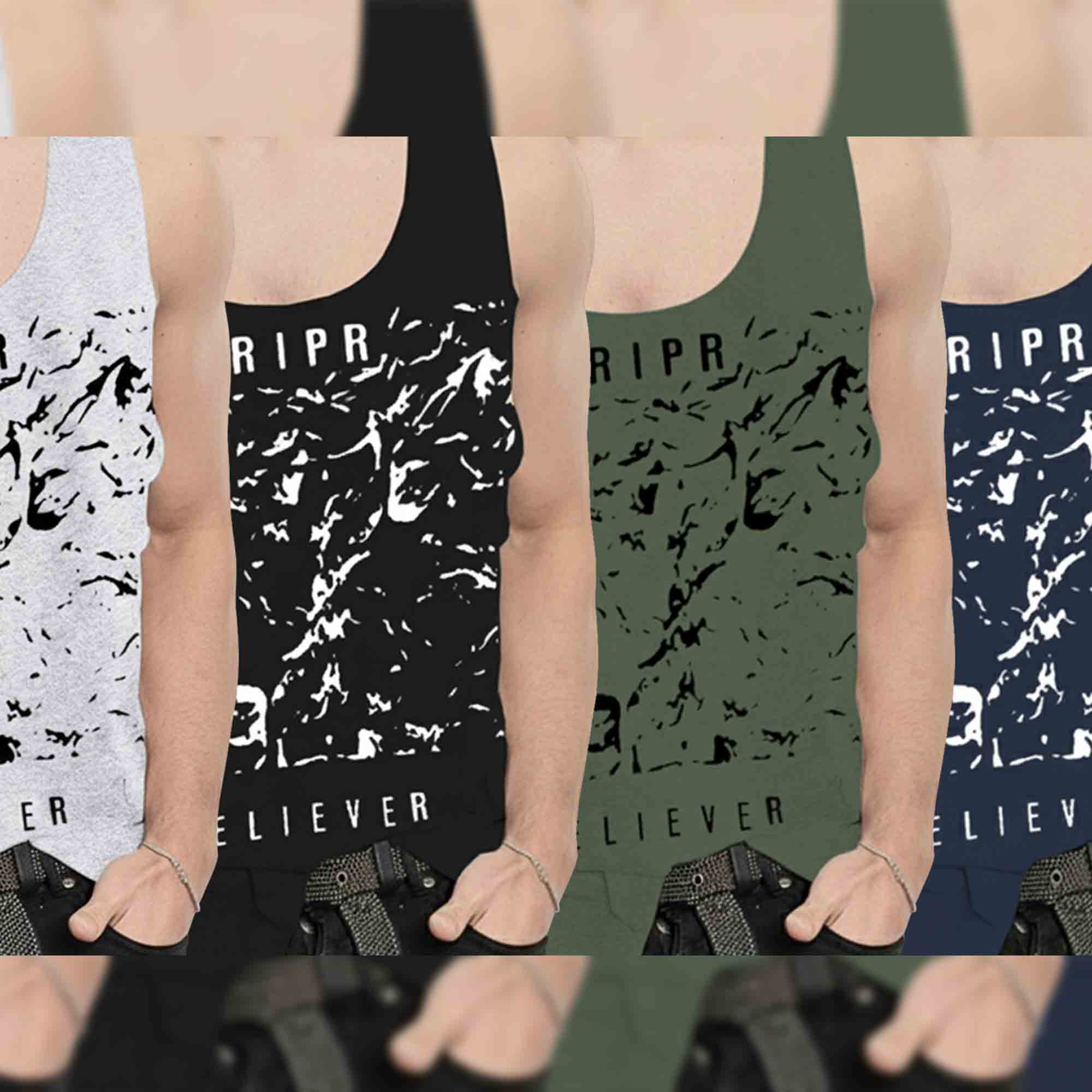 Men Vest Combo | grey - Black - Dark Blue - Green | (Pack of 4)