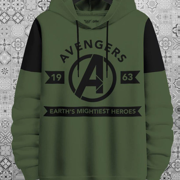 Teewink Latest Stylish Fleece Avenger Design Printed Hooded Hoodies  Sweatshirts for Men & Women (Pink) : Amazon.in: Fashion