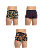 Men Printed Multicolor Trunks Combo | Pack of 3