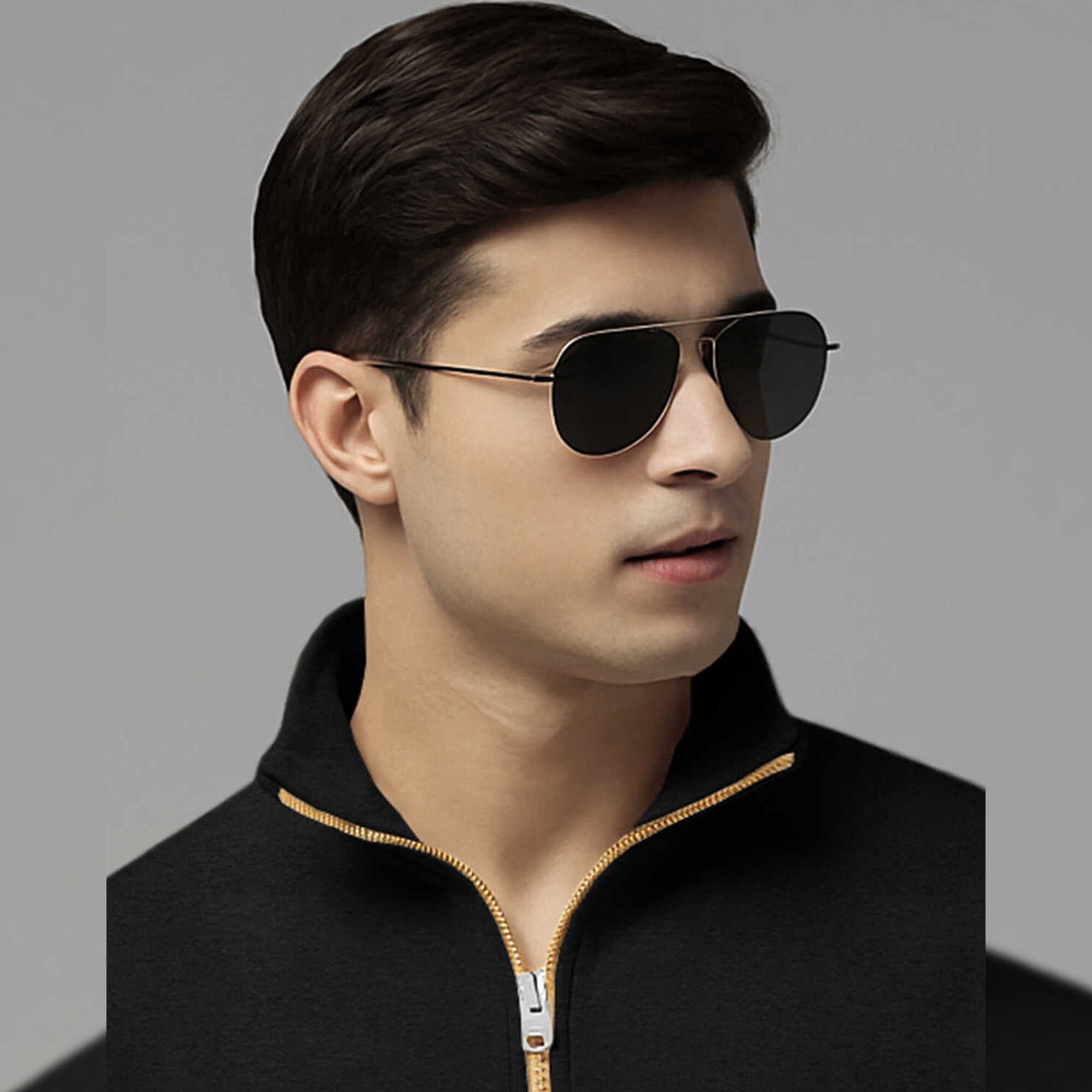 Men Full Sleeve High Neck Quarter Zip 5 Variants Sweatshirt