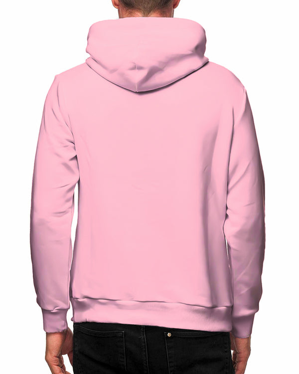 Full Sleeve Fleece Pink Color Plain Sweatshirt
