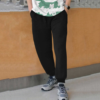 tracksuit oversized green printed t-shirt with plain black trackpant