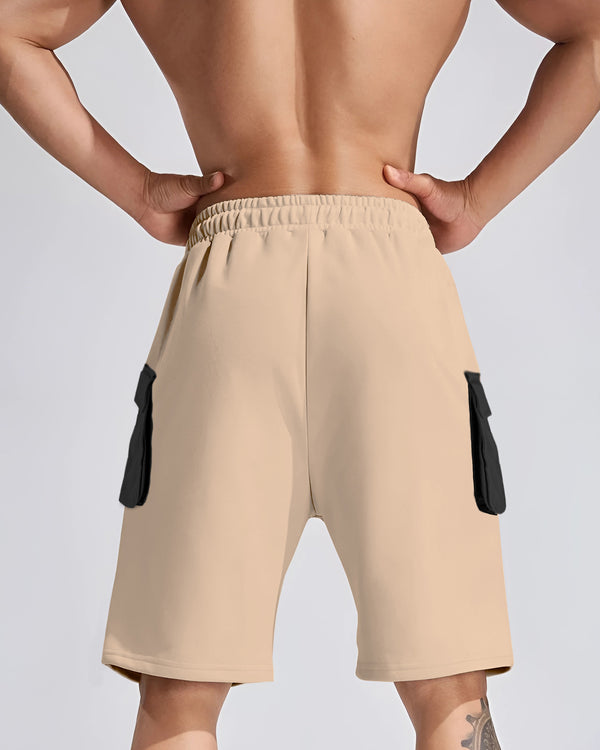 Men 4 Pocket Khaki Shorts