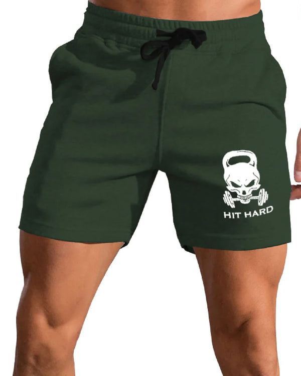 Men Olive Green Boxer Shorts