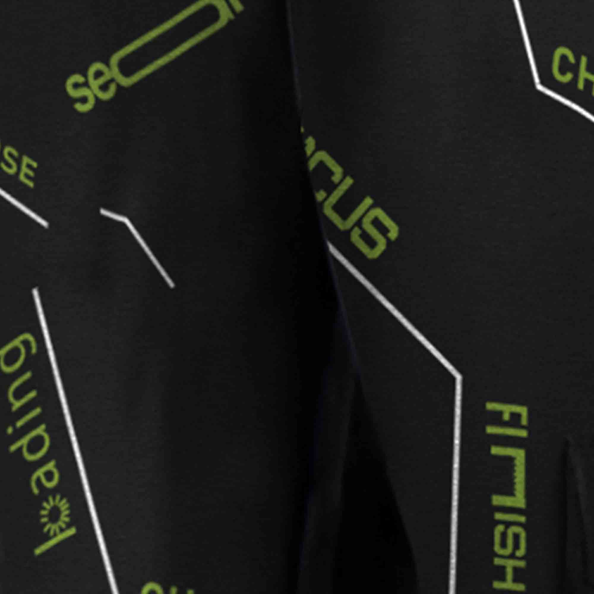 Mens Multi Pockets All Over Printed Baggy fit oversized Black Cargo Jogger