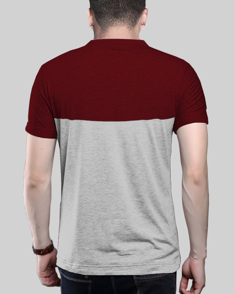 Maroon Half Sleeve T-Shirt