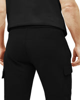 Men Solid 4 Pocket Black Shorts