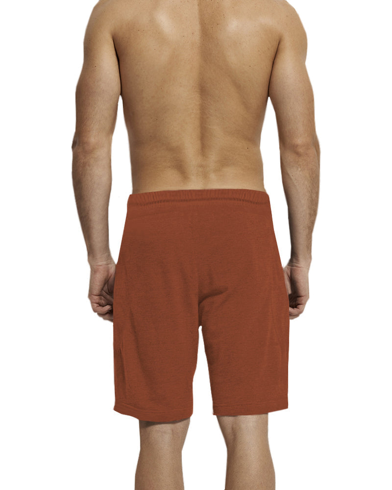 mens short-BROWN