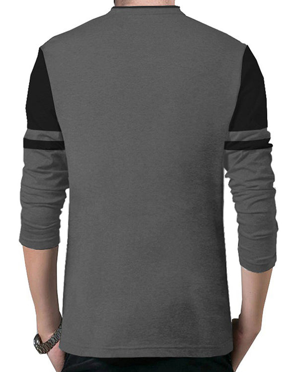 Solid Men Madeiran Collar t-Shirt