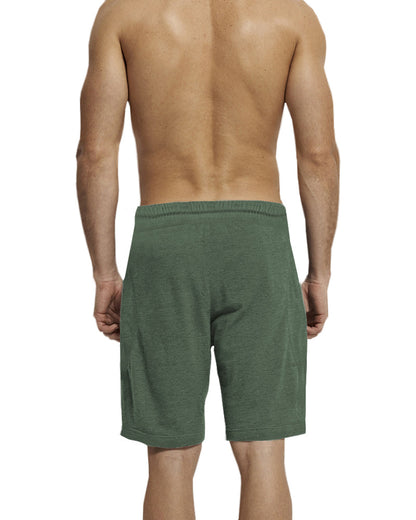 Mens Abstarct Printed OLIVEGREEN short