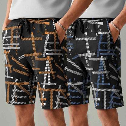 Men (Pack Of 2) Same Printed Design Regular Fit Shorts- 26 Variants