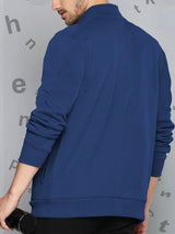 Men Casual Jacket - Royal Blue