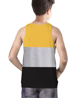 Boys Vest For Cotton Blend (Multicolor, Pack of 1)