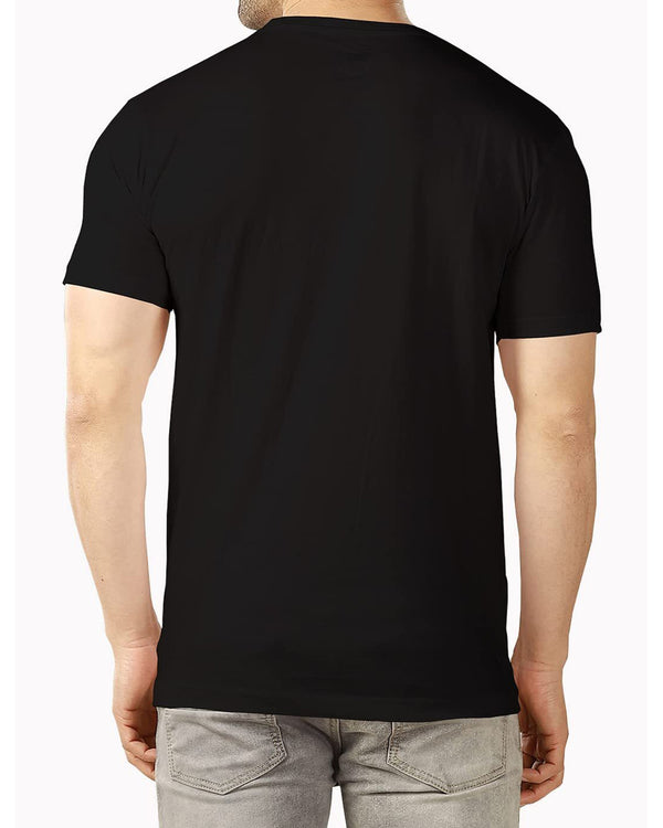 Chillout Half Sleeve Black T-Shirt