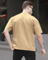 Beige Colour oversized T-Shirt