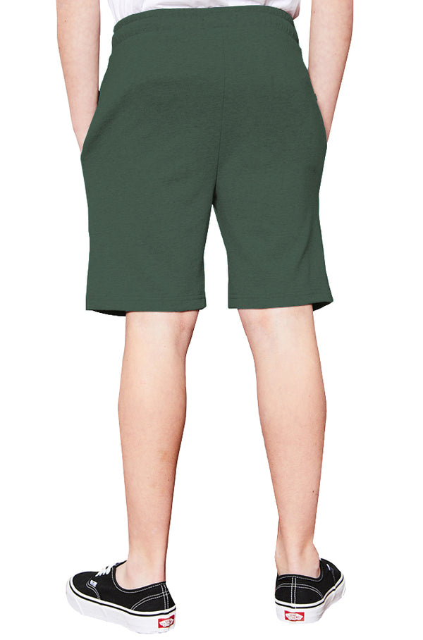 Boys Printed Shorts (Pack of 1) / Olive Green