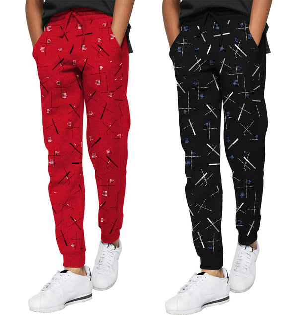 (Pack of 2) Track Pant For Boys / Multicolor