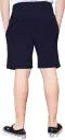 Short For Boys Casual Striped Cotton Blend / Navy Blue