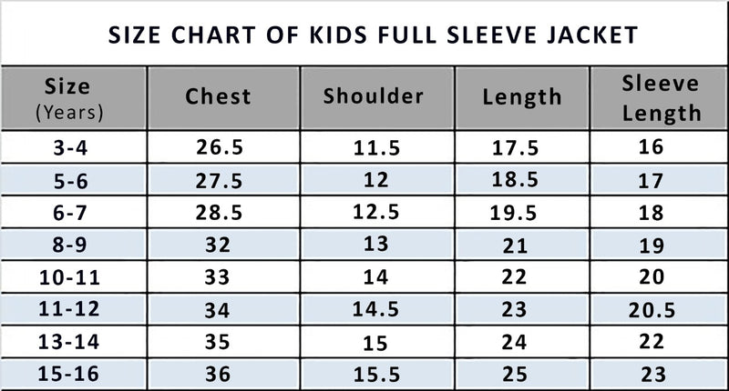 Tripr फुल स्लीव प्रिंटेड किड्स जैकेट